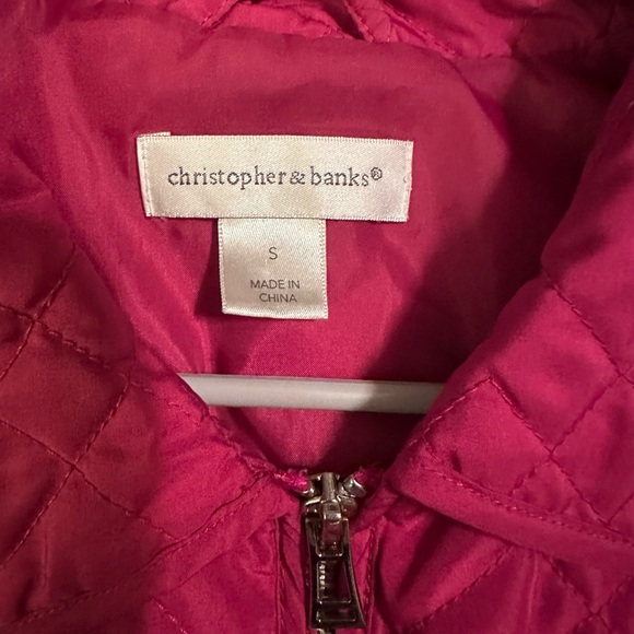 Pink Christopher &  Banks Vest - Picture 2 of 2